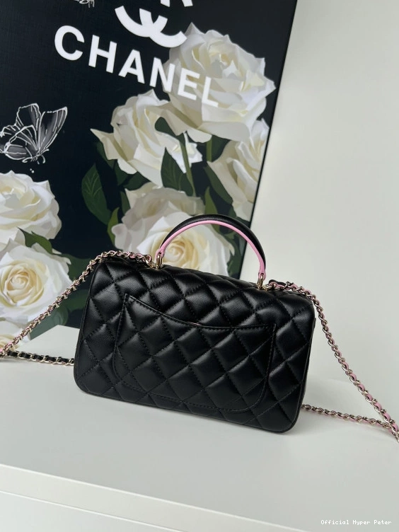 Hyper Peter FLAP TOP HANDLE-20*12*6cm WITH CHANEL BAG 0713
